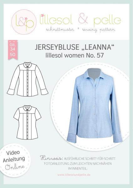 Schnittmustertitelbild Jersey-Bluse Jeanna lillesol women No. 57